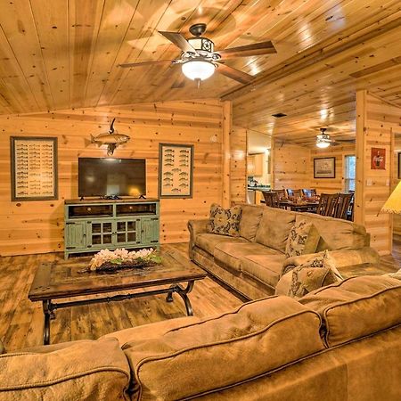 Broken Bow Oasis Hot Tub, Fire Pit And Patio Villa Exterior photo