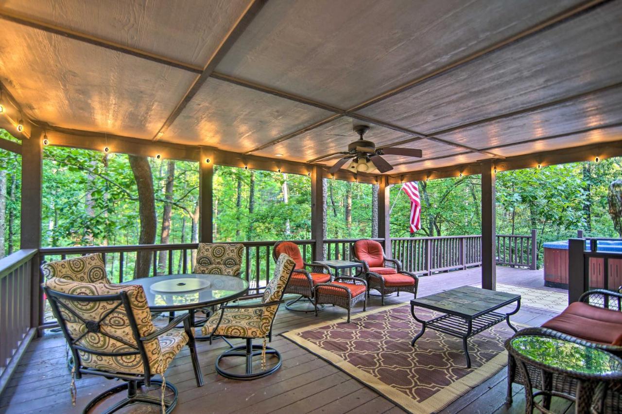 Broken Bow Oasis Hot Tub, Fire Pit And Patio Villa Exterior photo