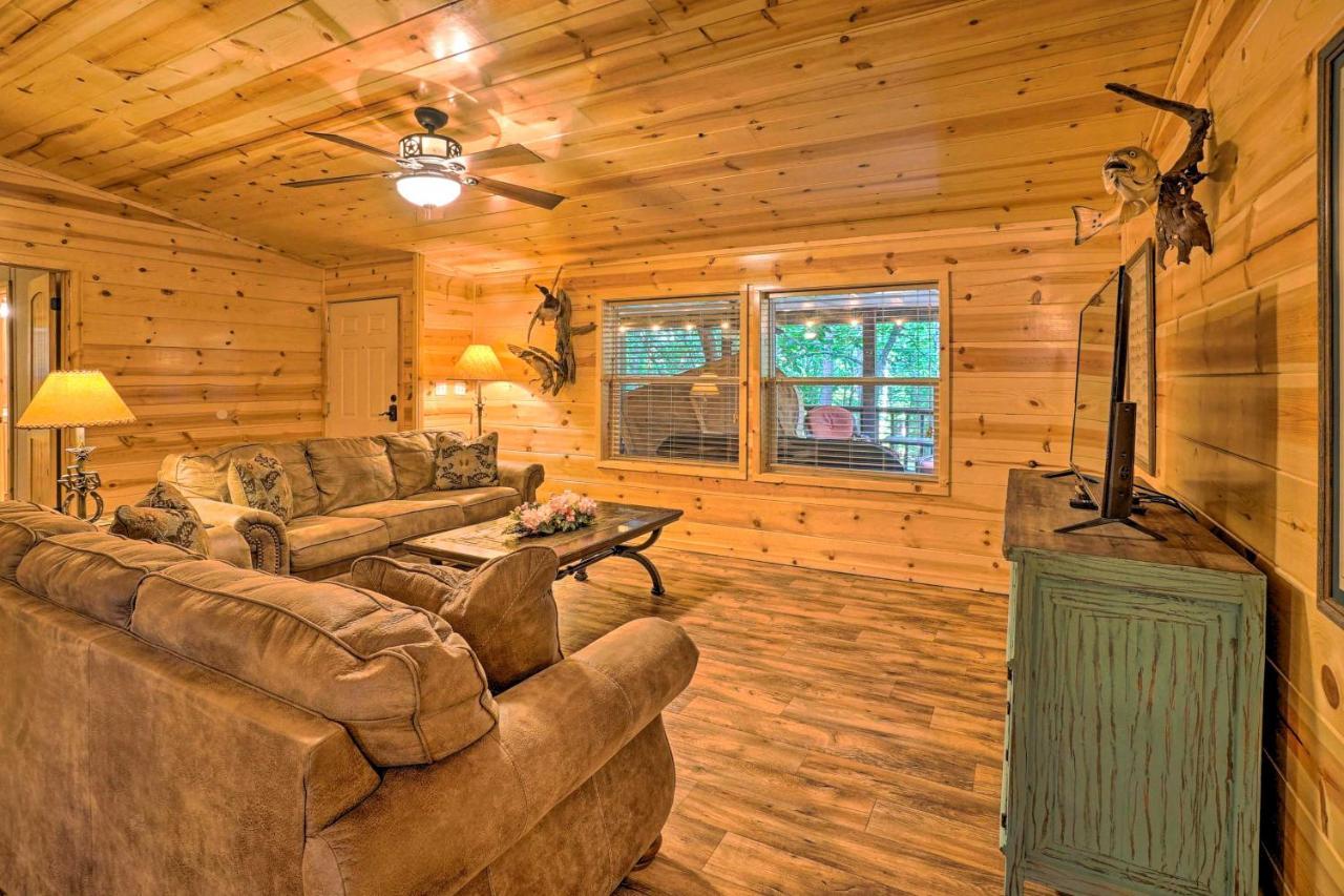 Broken Bow Oasis Hot Tub, Fire Pit And Patio Villa Exterior photo