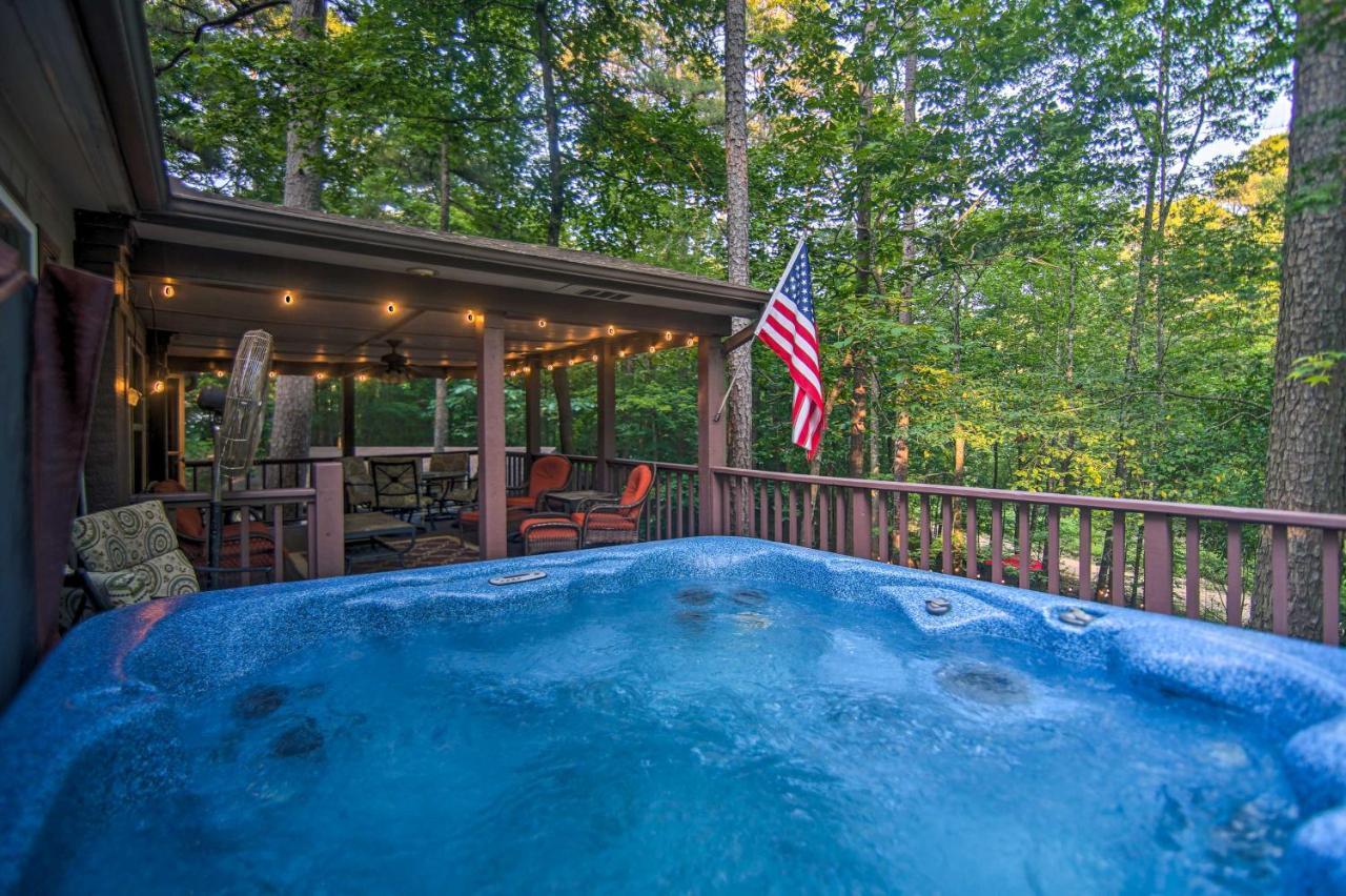 Broken Bow Oasis Hot Tub, Fire Pit And Patio Villa Exterior photo