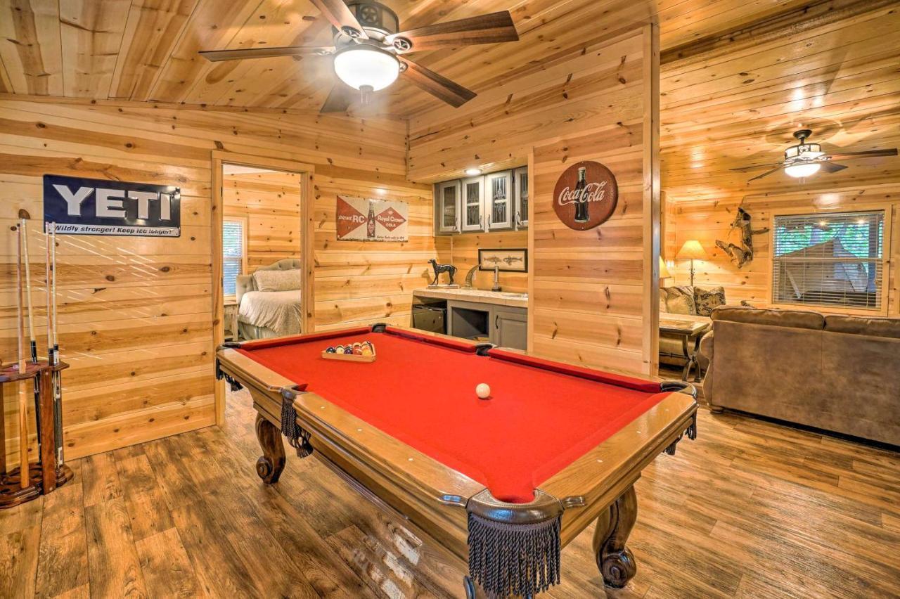 Broken Bow Oasis Hot Tub, Fire Pit And Patio Villa Exterior photo